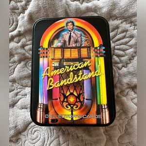American Bandstand Collector Card Tin